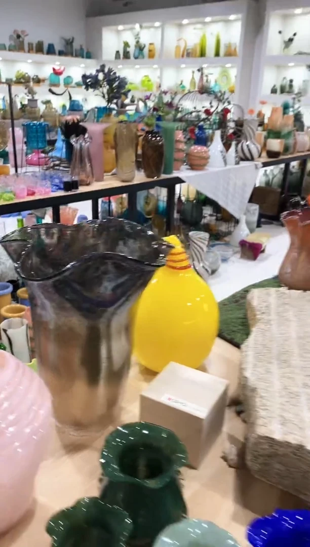 用****1慕忆家手作琉璃花瓶瑕