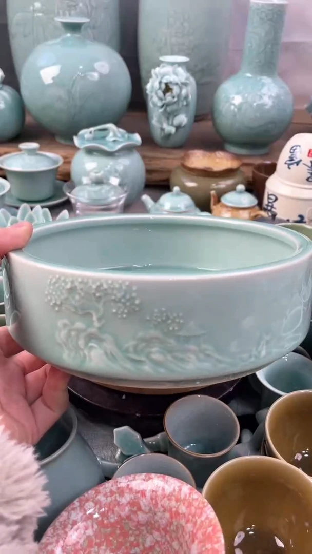 【闪购商品】纯手工 福利款 慧仙青瓷 瓷器