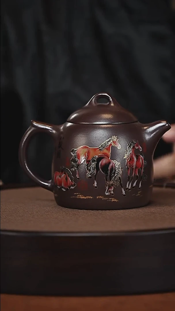 茶壶紫砂原矿紫砂壶