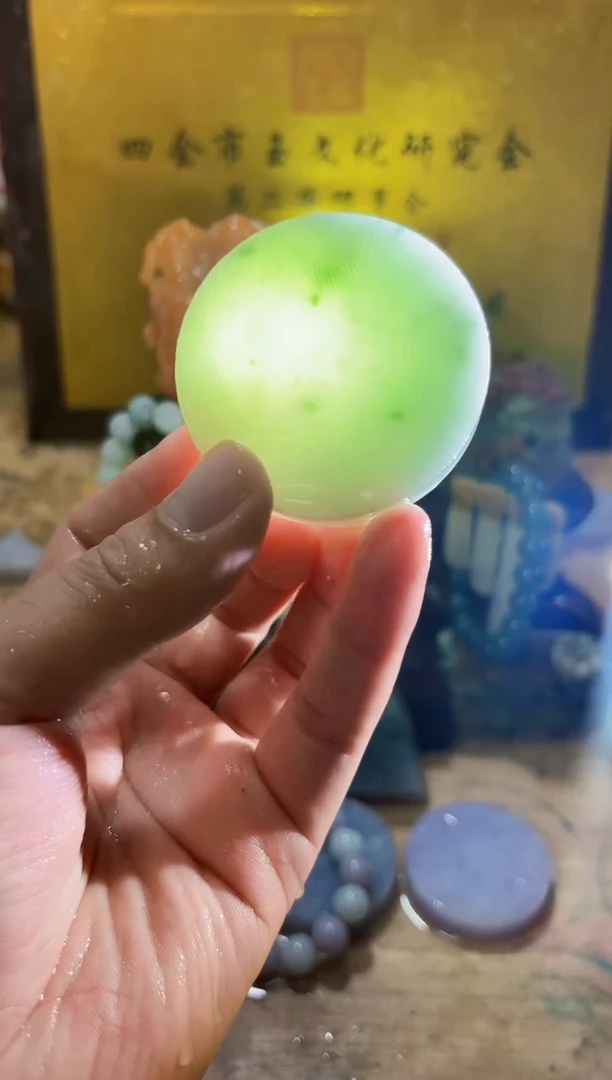 未镶嵌挂件翡翠A货常星7711