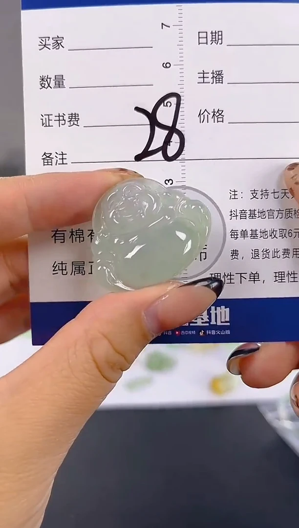 颈饰未镶嵌翡翠天然A货缅甸翡翠