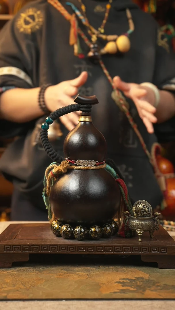 135大漆一物一拍记葫堂出品【不带手串】