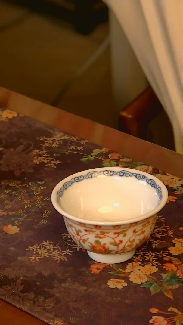 杯手工手绘杯杯很美丽