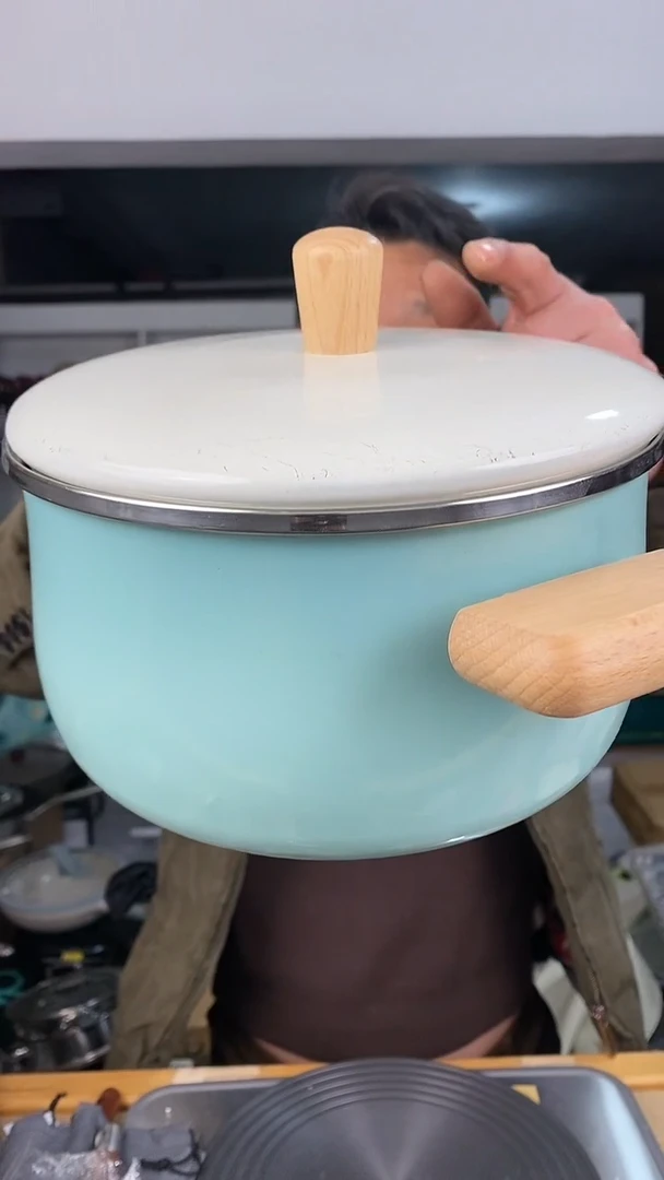 水晶玻璃安**奥1掉搪瓷 猪油罐