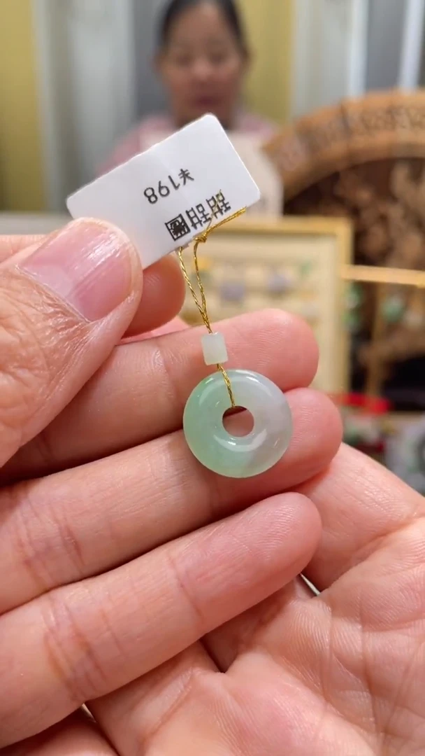 颈饰未镶嵌翡翠甜甜圈