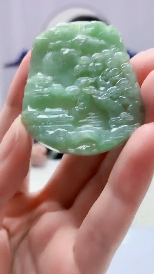 【闪购商品】翡翠颈饰未镶嵌5153zm-JJ挂件3