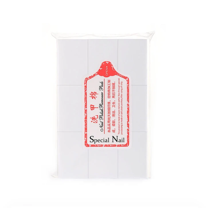 美甲店用硬质不掉毛美甲卸甲棉片美甲巾指甲清洁棉片甲油胶工具