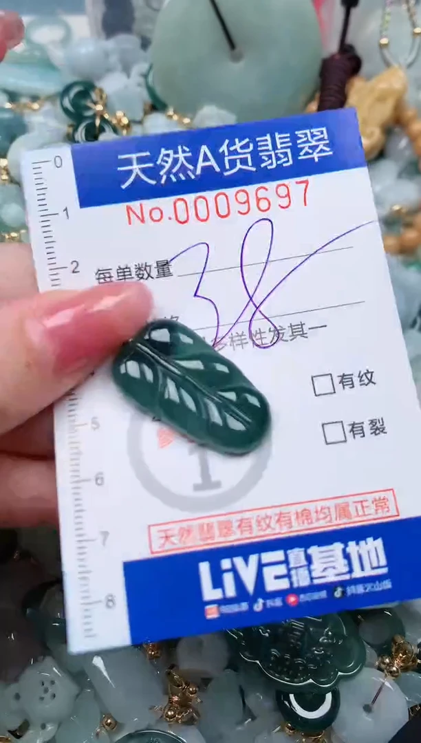 【闪购商品】翡翠颈饰未镶嵌00009697