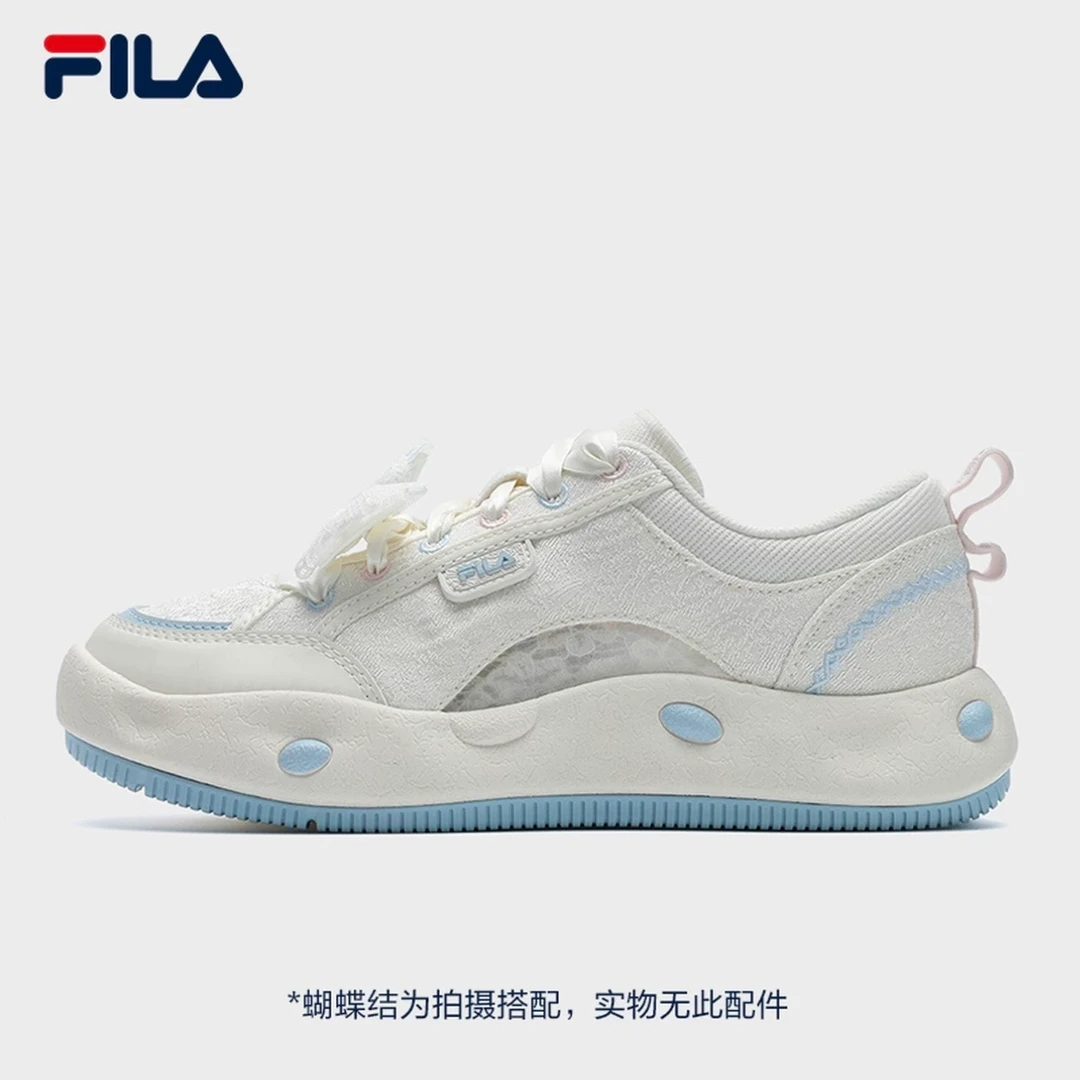 FILA斐乐官方女鞋COOKIESLS复古帆布鞋2025新款曲奇鞋百搭旅游鞋