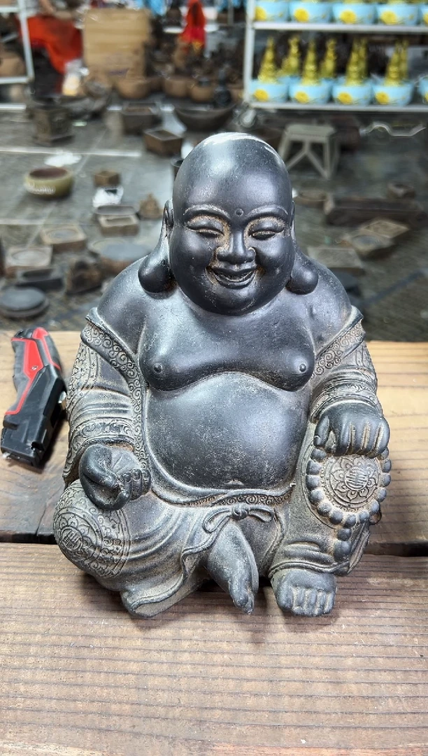 陶土【火山泥】大肚佛