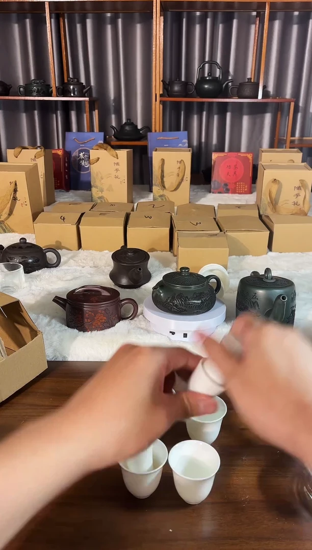 茶壶紫砂茶壶紫砂一壶一说直播专供