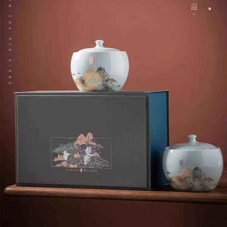 山涧双陶铁观音铁观音茶高档礼盒装过节送长辈年货伴手礼
