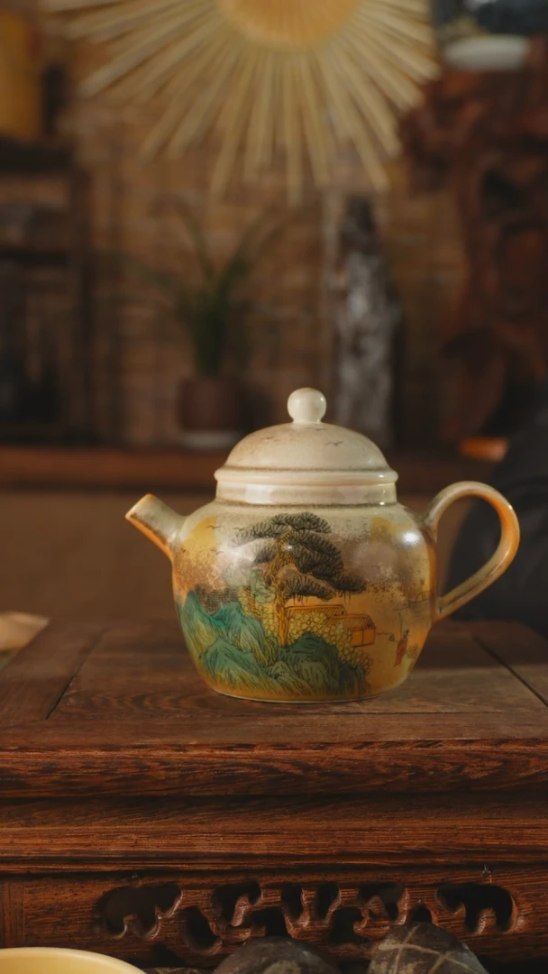 【闪购商品】老昌号手工手绘茶器