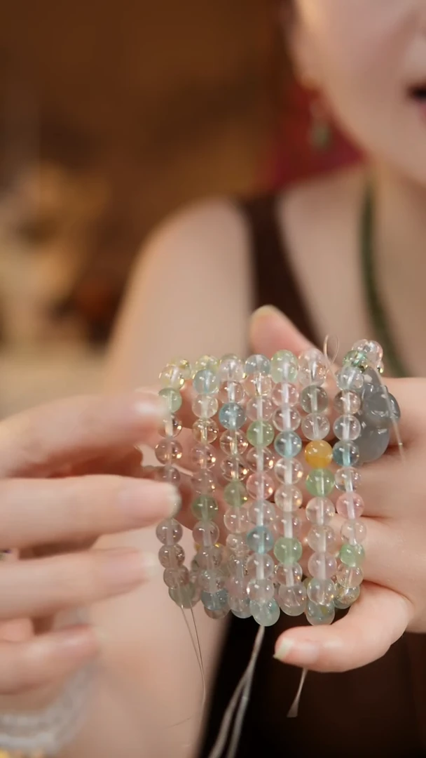 未镶嵌手链托帕石托帕石手串