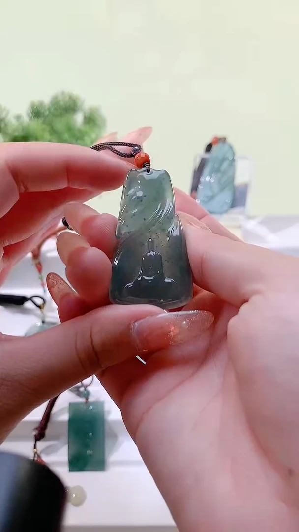 翡翠未镶嵌吊坠(不含链)天然A货翡翠-悟道