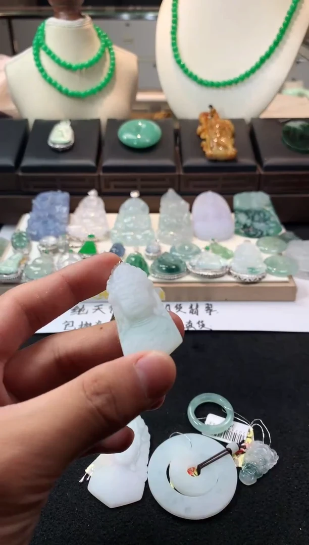 未镶嵌定制翡翠葑**㤅  S毛货不退不换