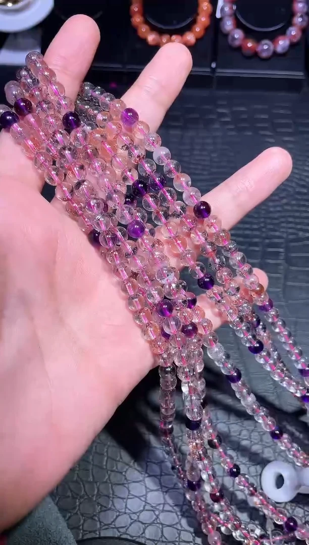 【闪购商品】水晶手链未镶嵌超七多圈A6（多样性发其一）