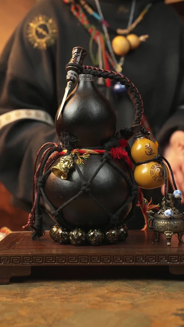 428大漆一物一拍记葫堂出品【不带手串】