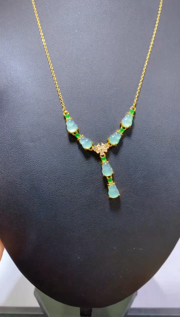 颈饰未镶嵌翡翠多样性发一