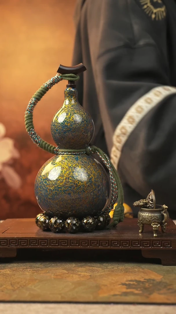 648大漆一物一拍记葫堂出品【不带手串】