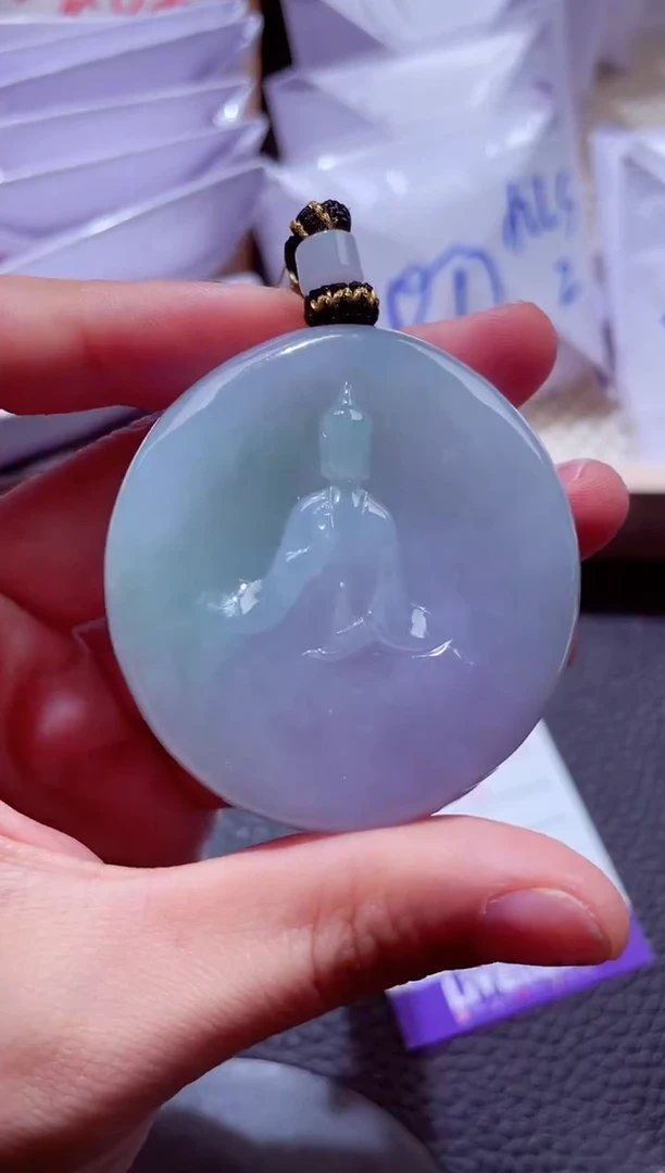 颈饰未镶嵌翡翠00000968观音