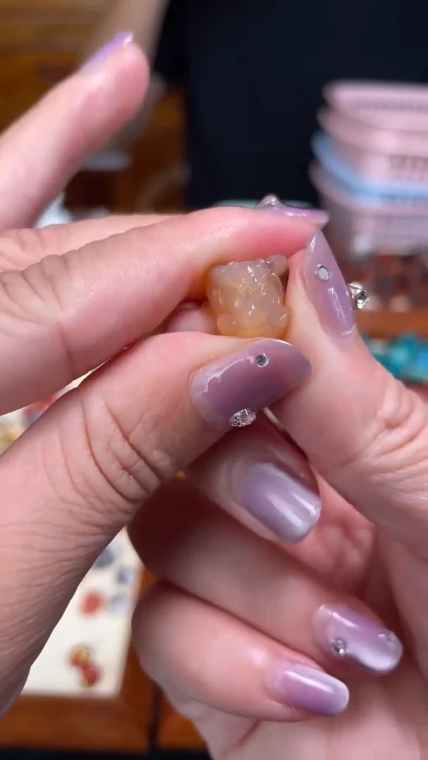 玛瑙/玉髓颈饰未镶嵌137大鹏鸟