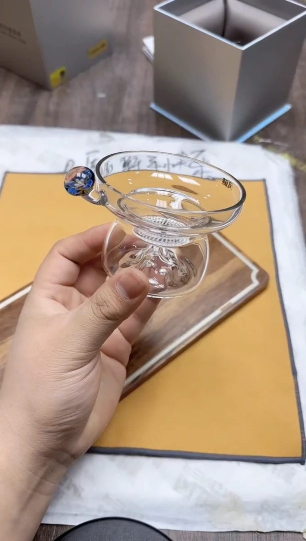 【闪购商品】其他风谜花语观山茶漏透明