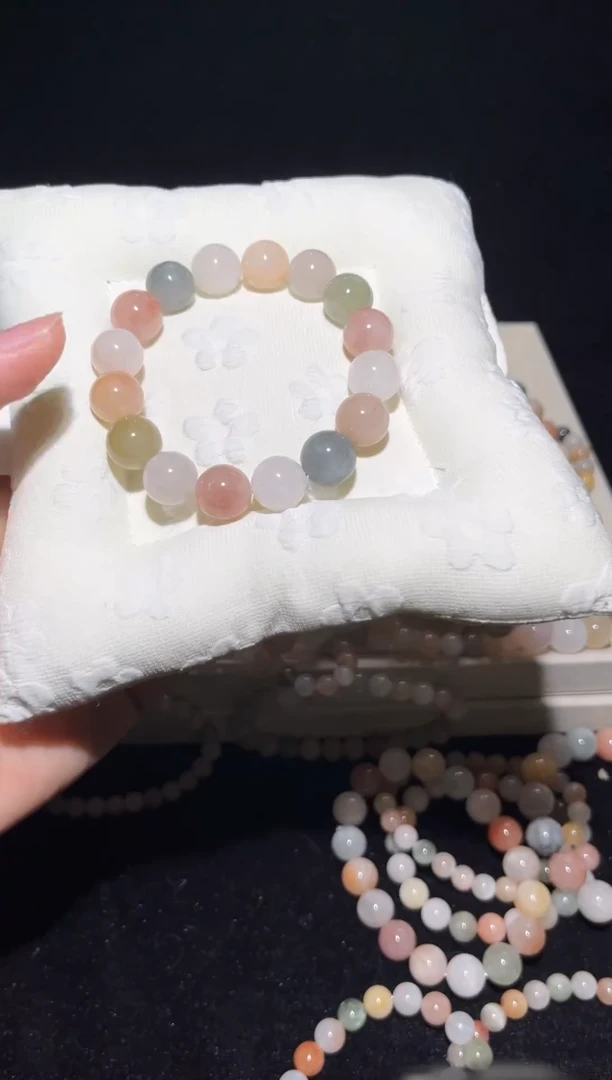 未镶嵌手串水晶50彩兔毛出厂价默认微瑕不退换12+