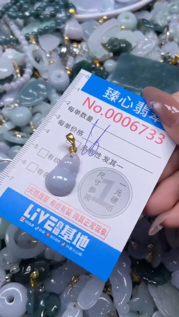 颈饰未镶嵌翡翠6733