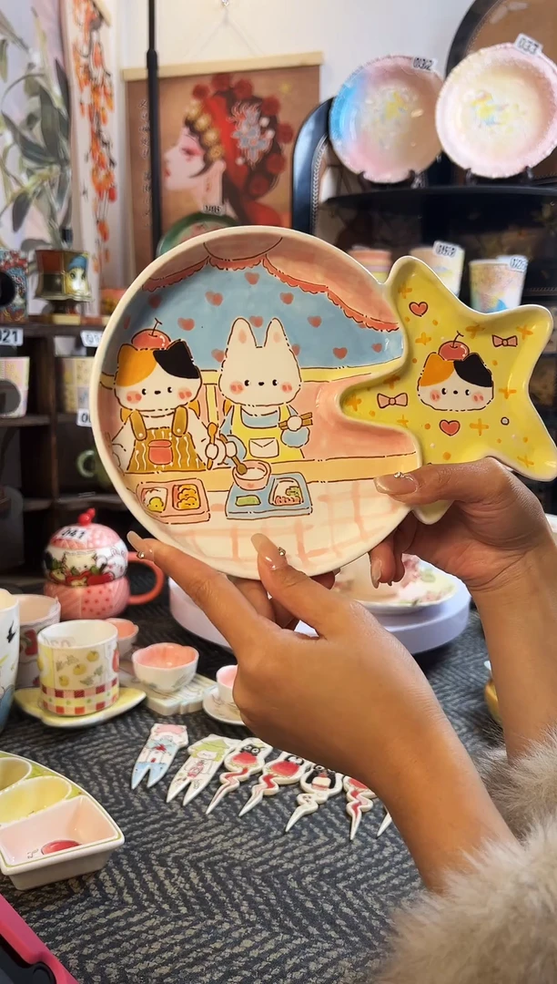 景德镇设计款手绘杯杯