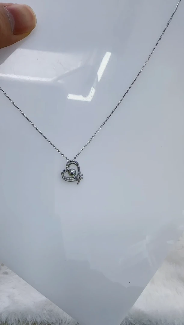 银S925镶嵌海水珍珠DA珍珠 c461