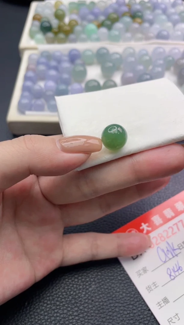 未镶嵌定制翡翠a****h珠子