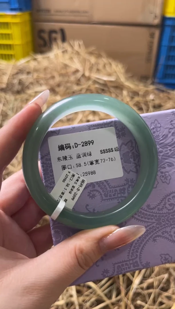 未镶嵌手镯石英质玉D-2899