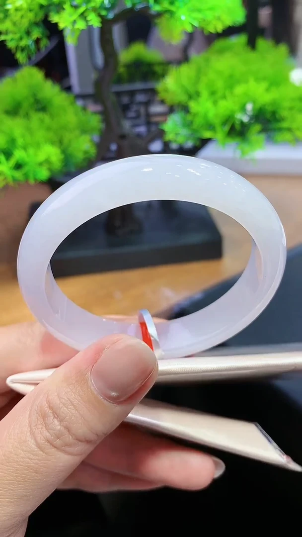 未镶嵌手镯（贵妃镯）翡翠K71天然A货缅甸翡翠55.5