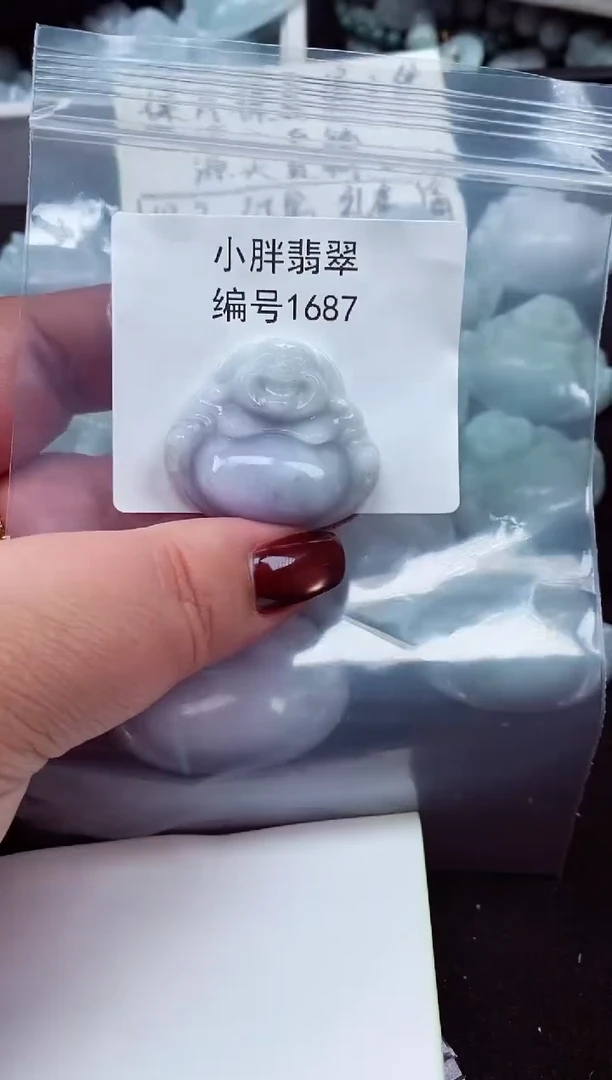 颈饰未镶嵌翡翠缅甸天然A货翡翠1687