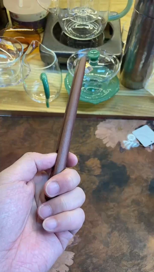 承时红檀木茶夹