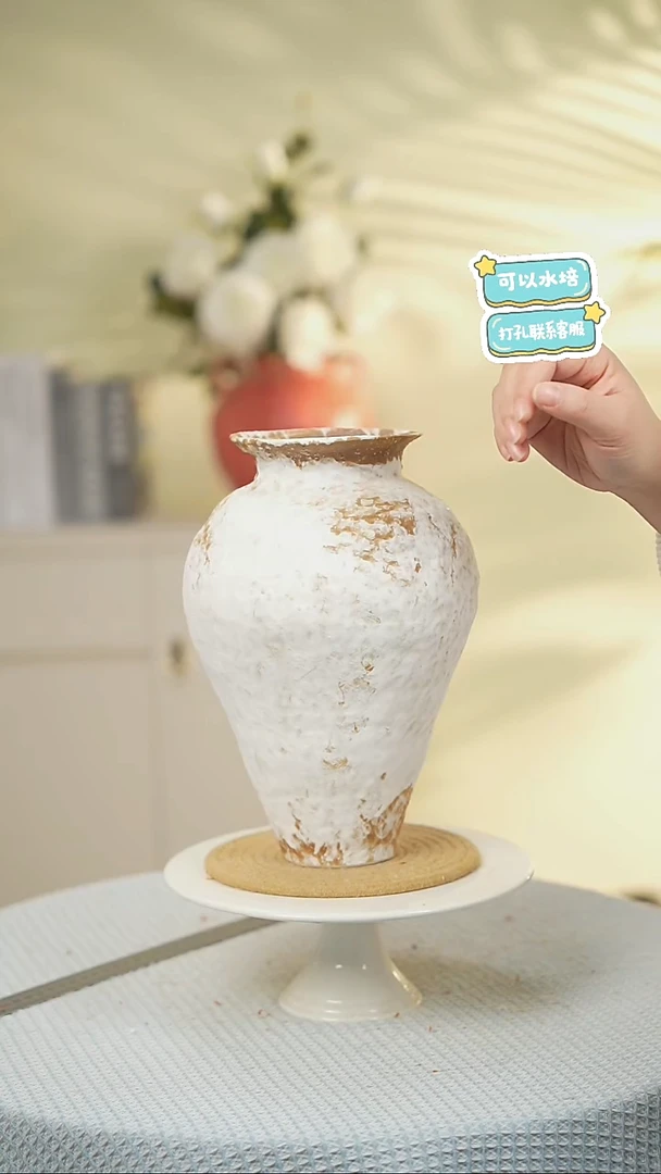 景德镇高端陶瓷花瓶家居水培插花瓶