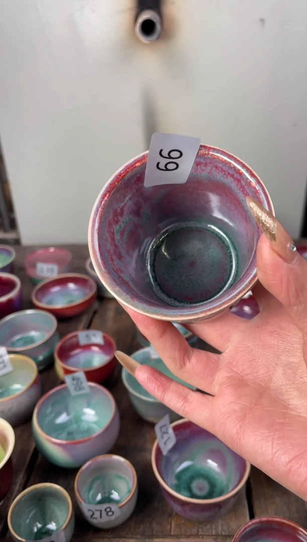 【闪购商品】摆件钧瓷手工茶器窑变