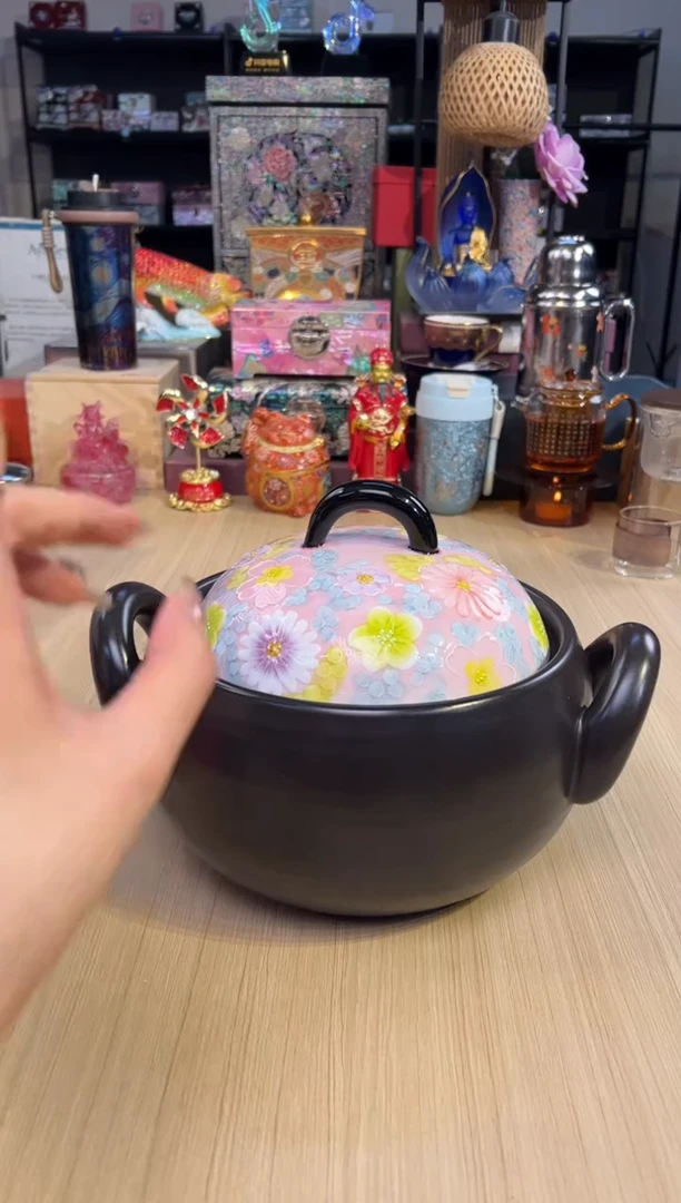 33粉黛大砂锅+