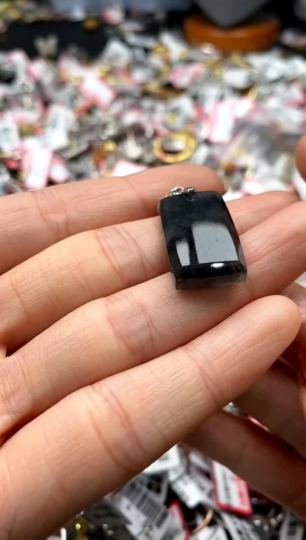 【闪购商品】翡翠戒指银S925镶嵌7777777    4