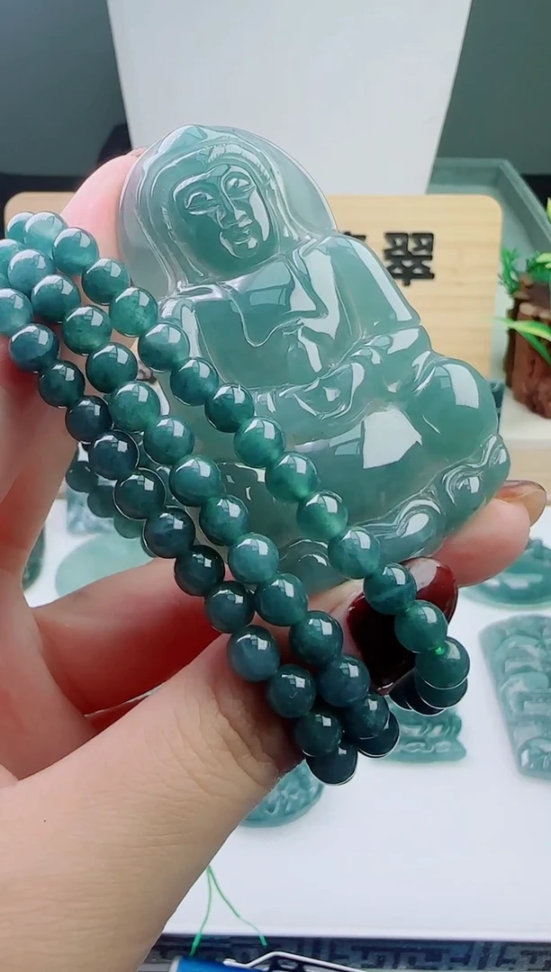 颈饰未镶嵌翡翠多样性随机发其一