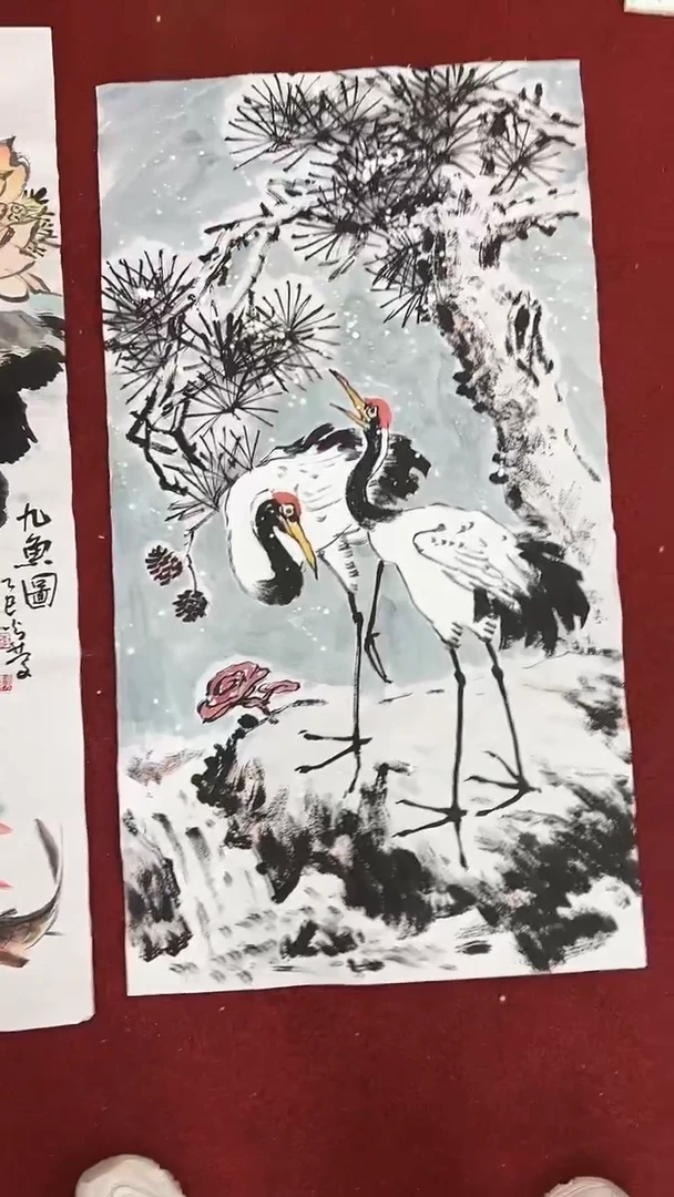 国画李火庆/国画/花鸟