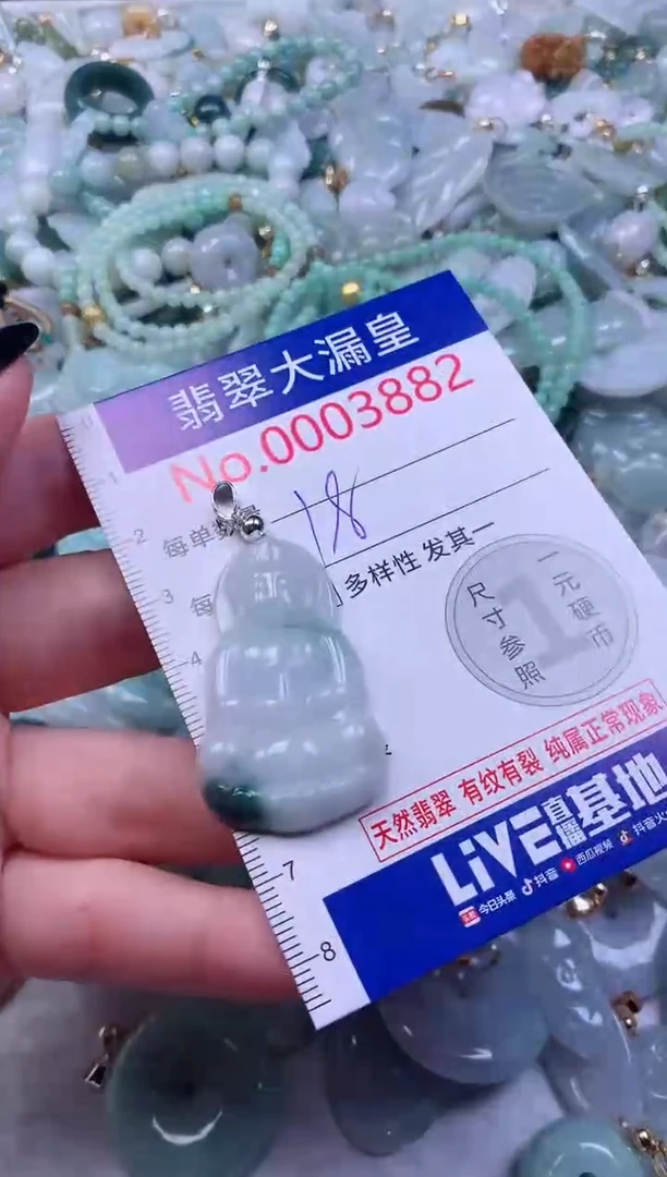 颈饰未镶嵌翡翠3882