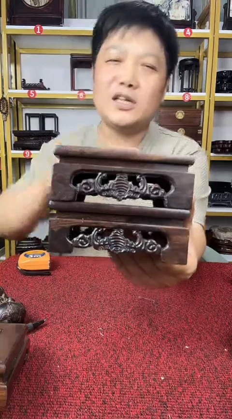 木非洲老黑檀18.5*9CM//2个