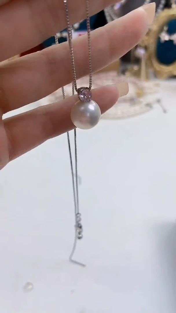 未镶嵌淡水珍珠吊坠.