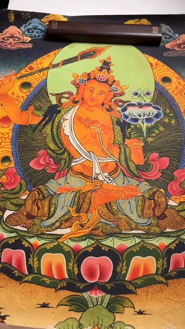 水月专属文化挂画精品16096