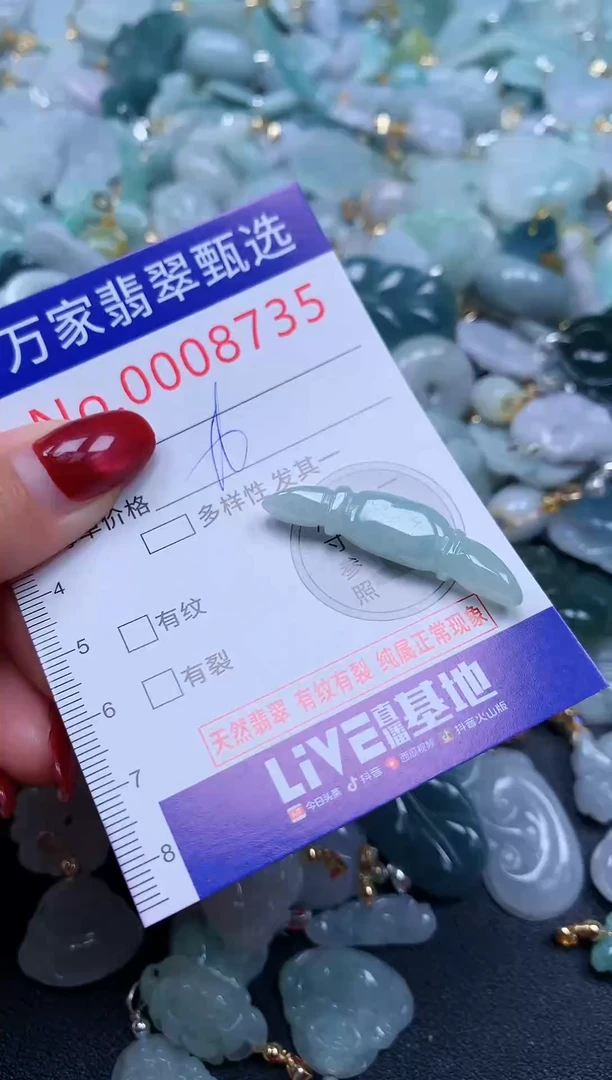 颈饰未镶嵌翡翠8735