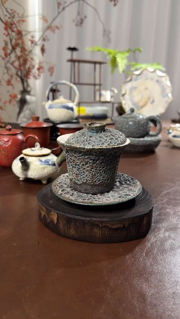 冰烟虫洞三才盖碗