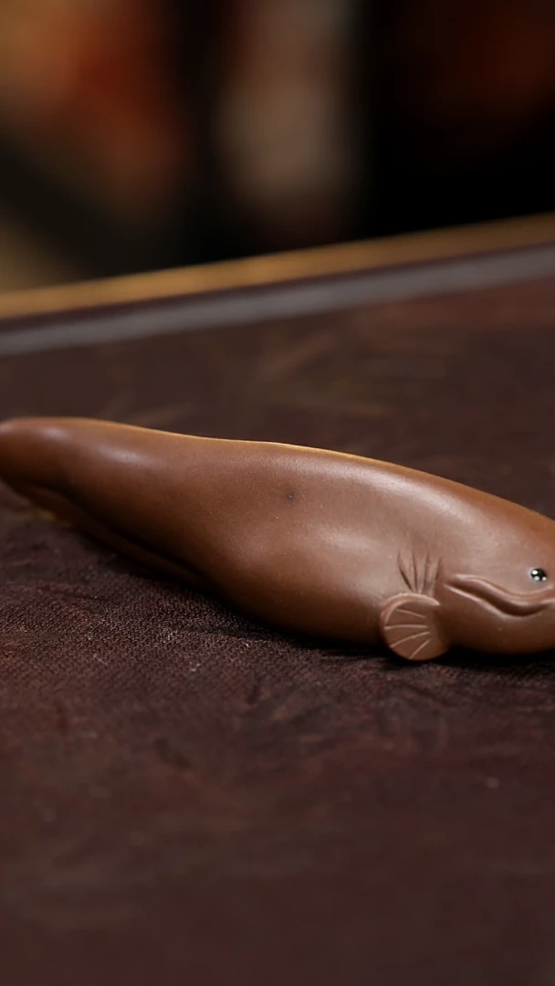 紫砂茶宠紫砂 年年有余