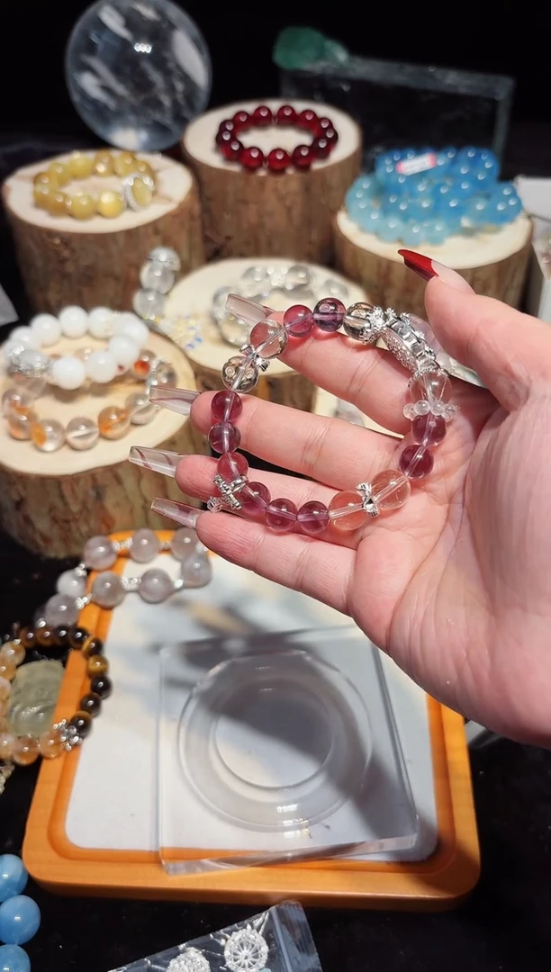 【闪购商品】水晶手链未镶嵌【西西水晶】颗颗精选 完美主义者慎入